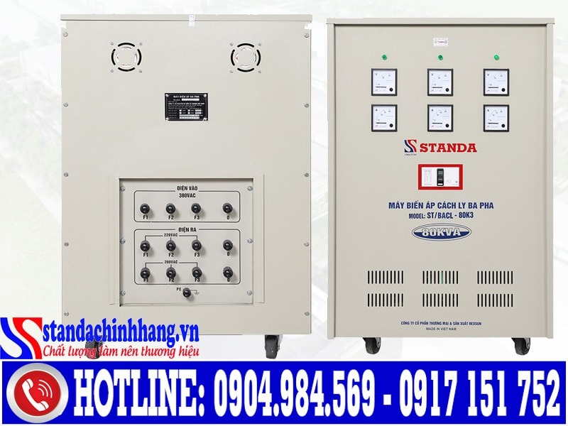 Cấu tạo biến áp cách ly đảm bảo chức năng chống giật