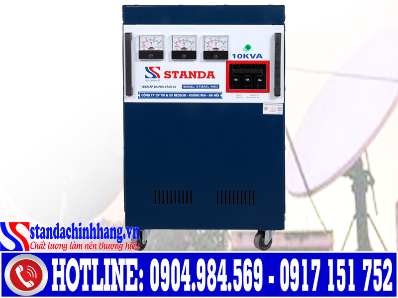 Biến áp cách ly chống giật được sử dụng nhiều trong vô tuyến và dàn âm thanh
