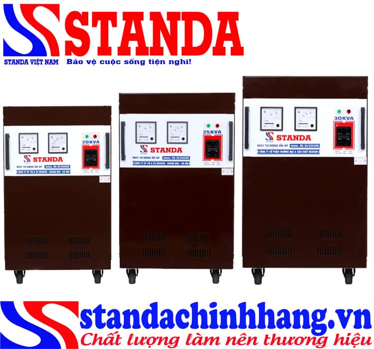 hình ảnh ổn áp standa hoàng mai chính hãng 