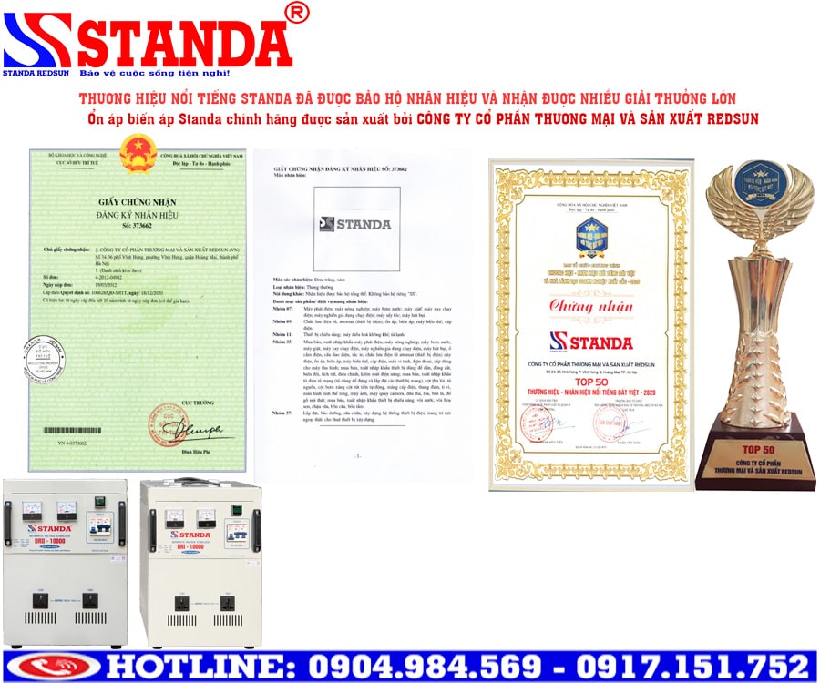 Quyền lợi hấp dẫn khi trở thành đại lý ổn áp cấp 1 STANDA