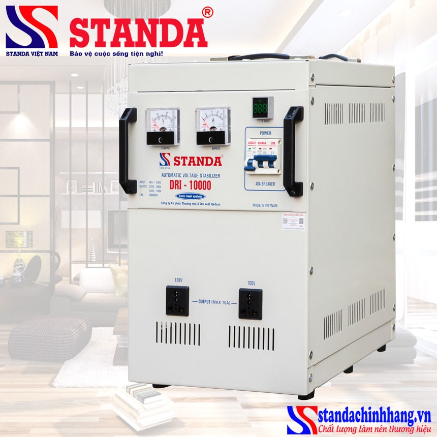 Dải điện áp của ổn áp dùng cho gia đình