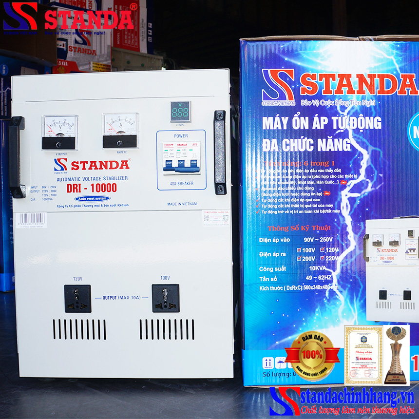 Tích hợp 10 chức năng thông minh mà các dòng ổn áp khác không có được 2021 - 2022 
