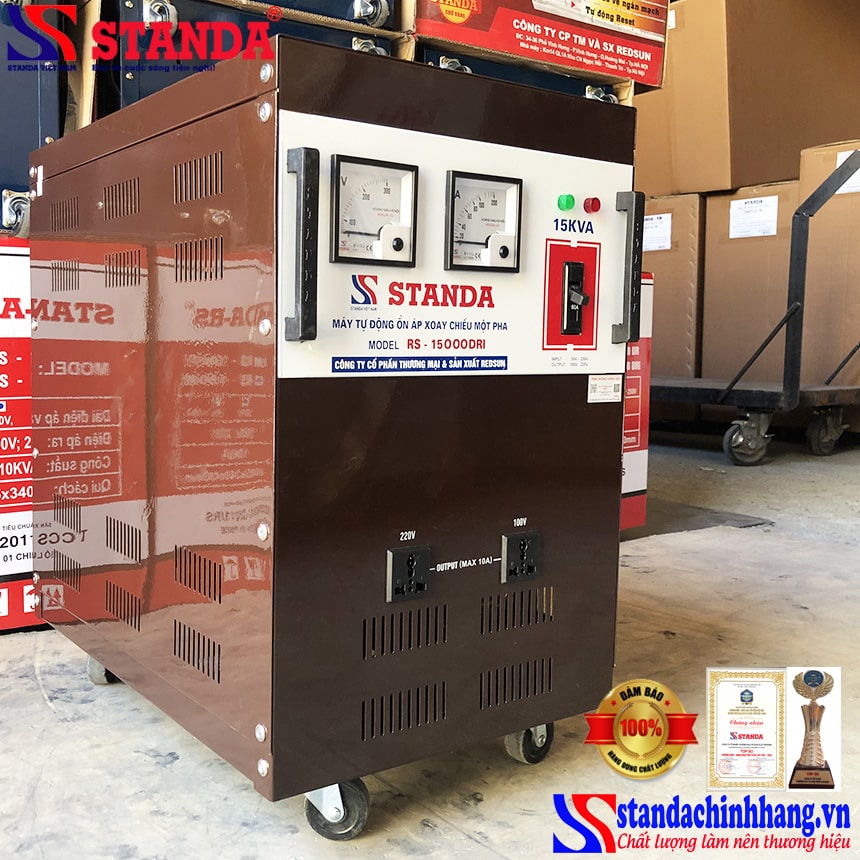 Hình thức ổn áp STANDA đời mời 2021 -2022 nhiều khác biệt