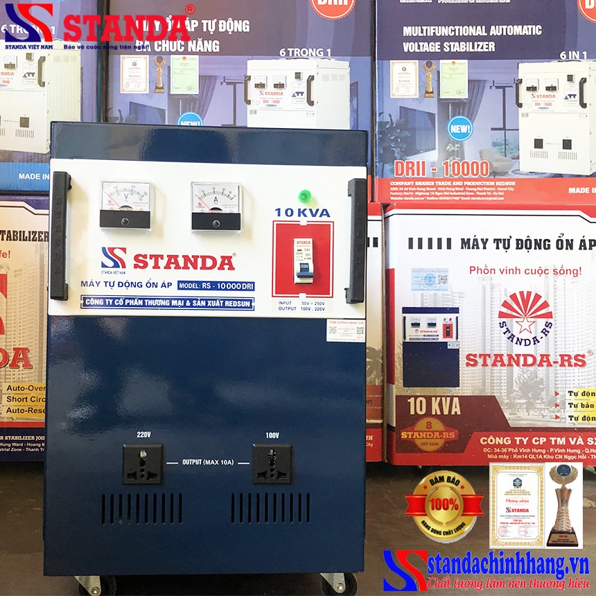 Ổn áp STANDA 2021 - 2022 thay đổi diện mạo mới